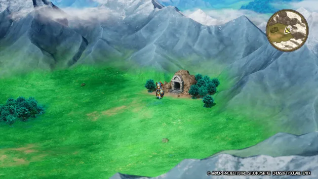 ドラゴンクエスト1リメイク
岩山の洞窟