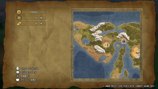 ドラゴンクエスト2リメイク
キラキラの場所一覧
マップ・入手アイテムまとめ