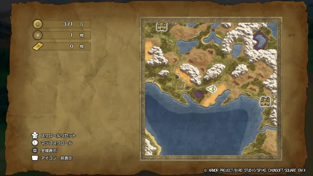 ドラゴンクエスト2リメイク
キラキラの場所一覧
マップ・入手アイテムまとめ