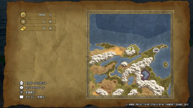 ドラゴンクエスト2リメイク
キラキラの場所一覧
マップ・入手アイテムまとめ