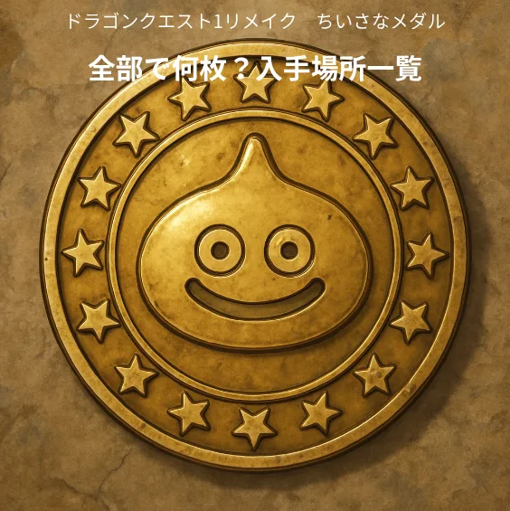 ドラゴンクエスト1リメイク ちいさなメダル